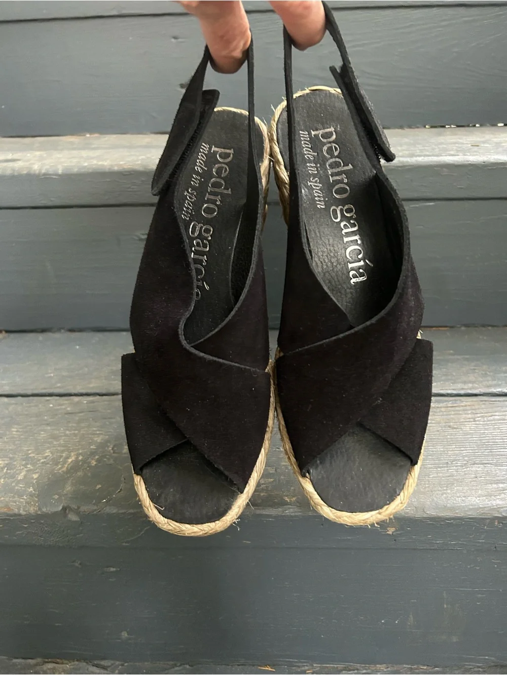 PEDRO GARCIA FEDERICA WEDGE ESPADRILLE